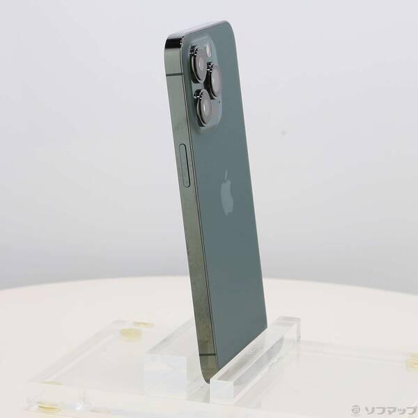 〔中古〕Apple(アップル) iPhone13 Pro 256GB アルパイングリーン MNDY3J／A SIMフリー〔276-ud〕 |  | 03