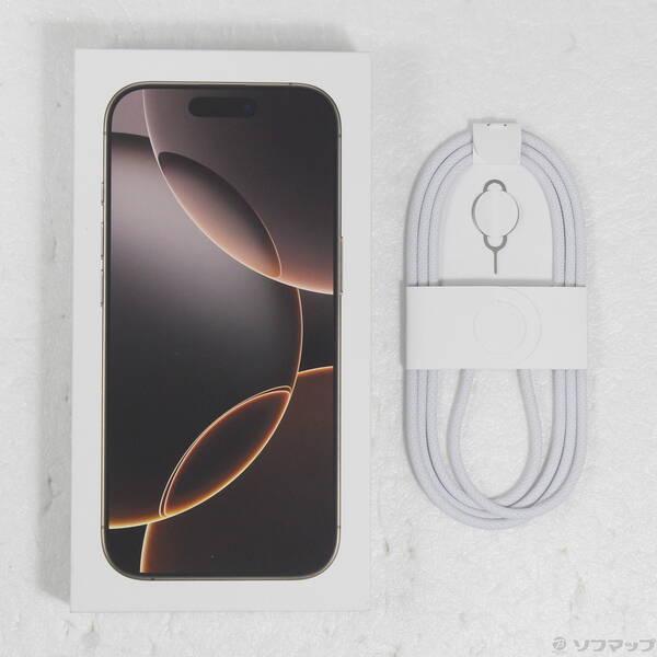 〔中古〕Apple(アップル) iPhone16 Pro 256GB デザートチタニウム MYN23J／A SIMフリー〔348-ud〕 |  | 04