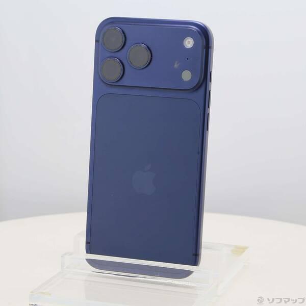 〔中古〕Apple(アップル) iPhone17 Pro Max 256GB ディープブルー MFYA4J／A SIMフリー〔258-ud〕 | 
