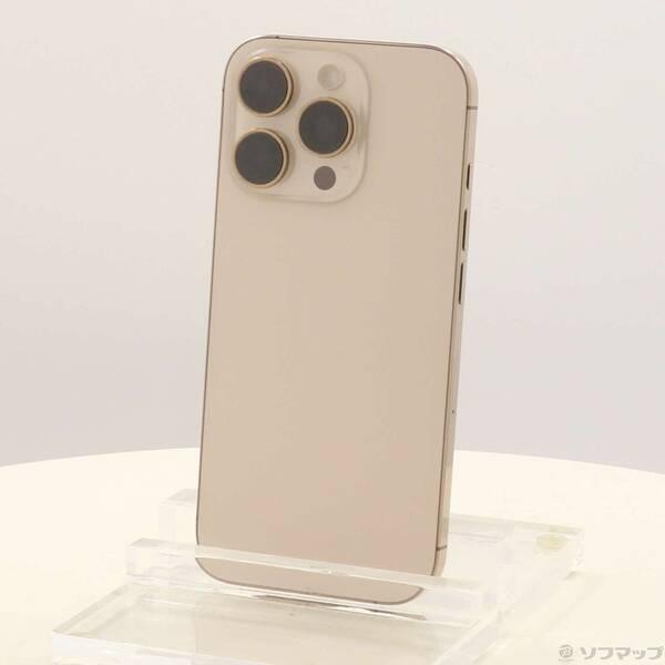 〔中古〕Apple(アップル) iPhone16 Pro 128GB デザートチタニウム MYMX3J／A SIMフリー〔377-ud〕 | 
