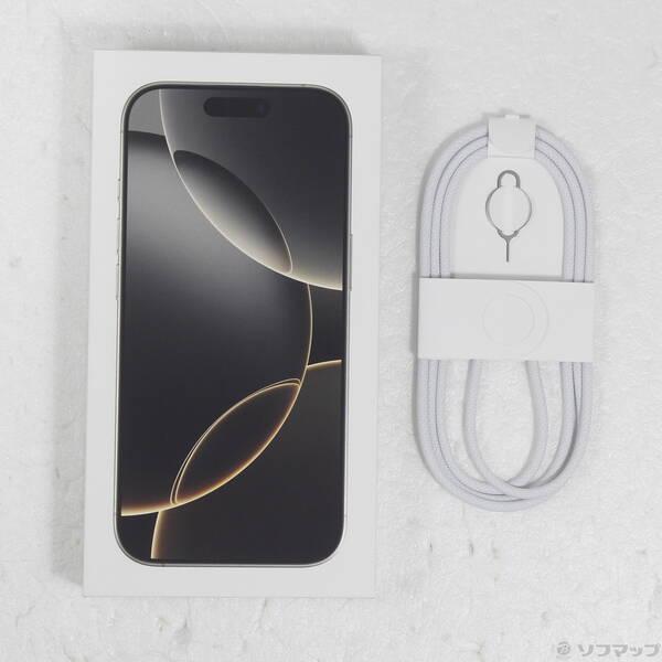 〔中古〕Apple(アップル) iPhone16 Pro 256GB ナチュラルチタニウム MYN33J／A SIMフリー〔276-ud〕 |  | 04