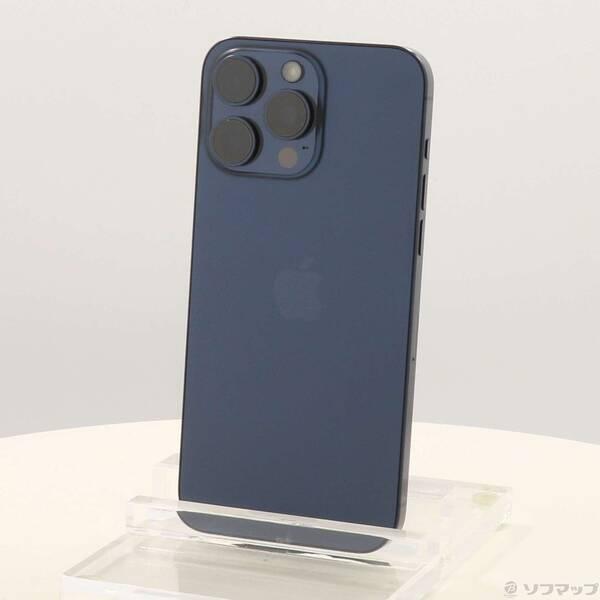 〔中古〕Apple(アップル) iPhone15 Pro Max 256GB ブルーチタニウム MU6T3J／A SIMフリー〔377-ud〕 | 