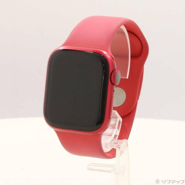 〔中古〕Apple(アップル) Apple Watch Series 9 GPS + Cellular 41mm (PRODUCT)REDアルミニウムケース レッドスポーツバンド〔198-ud〕 | 