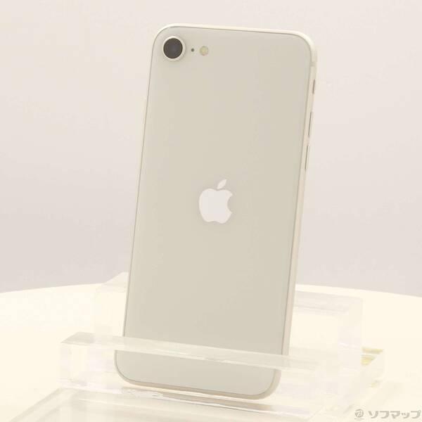 〔中古〕Apple(アップル) iPhone SE 第3世代 64GB スターライト MMYD3J／A SIMフリー〔269-ud〕 | 