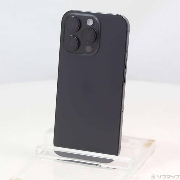 〔中古〕Apple(アップル) iPhone16 Pro 256GB ブラックチタニウム MYN03J／A SIMフリー〔349-ud〕 | 