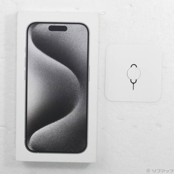 〔中古〕Apple(アップル) iPhone15 Pro 128GB ホワイトチタニウム MTU83J／A SIMフリー〔377-ud〕 |  | 04