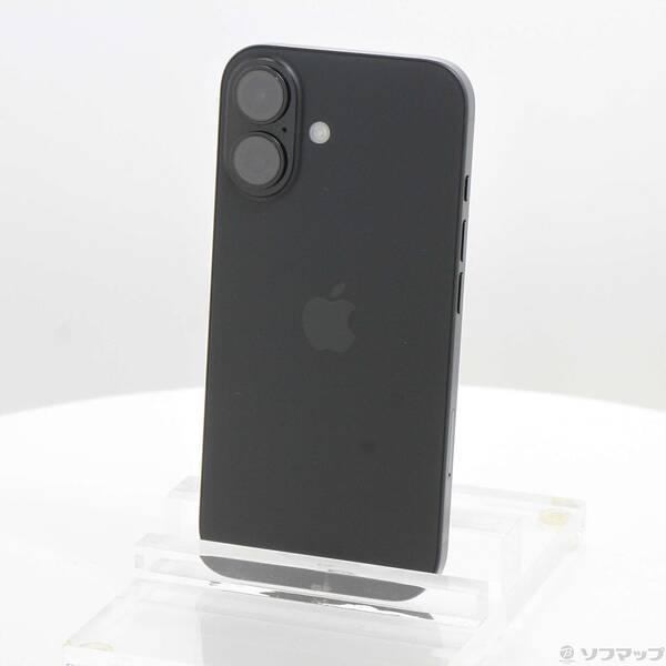 〔中古〕Apple(アップル) iPhone16 256GB ブラック MYDW3J／A SIMフリー〔348-ud〕 | 