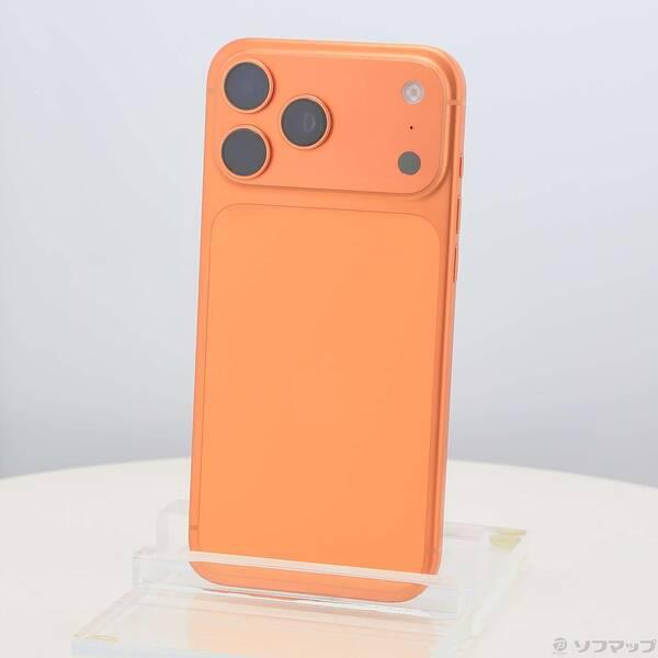 〔中古〕Apple(アップル) iPhone17 Pro Max 2TB コズミックオレンジ MFYK4J／A SIMフリー〔276-ud〕 | 