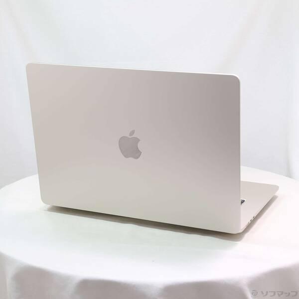 〔中古〕Apple(アップル) MacBook Air 15.3-inch Mid-2023 MQKV3J／A Apple M2 8コアCPU_10コアGPU 8GB SSD512GB スターライト 〔26.3 Tahoe〕〔377-ud〕 |  | 02