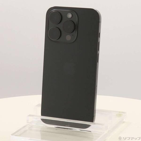 〔中古〕Apple(アップル) iPhone15 Pro 128GB ブラックチタニウム MTU73J／A SIMフリー〔348-ud〕 | 