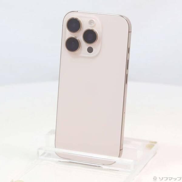 〔中古〕Apple(アップル) iPhone16 Pro 256GB デザートチタニウム MYN23J／A SIMフリー〔297-ud〕 | 