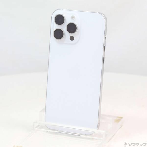 〔中古〕Apple(アップル) iPhone16 Pro Max 1TB ホワイトチタニウム MYWR3J／A SIMフリー〔297-ud〕 | 