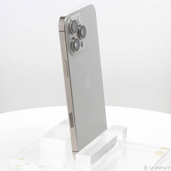 〔中古〕Apple(アップル) iPhone16 Pro Max 256GB ナチュラルチタニウム MYWK3J／A SIMフリー〔258-ud〕 |  | 03