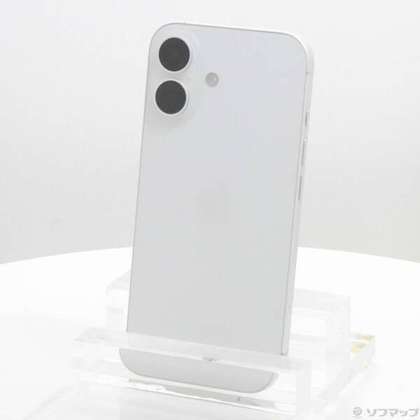 〔中古〕Apple(アップル) iPhone16 512GB ホワイト MYE33J／A SIMフリー〔276-ud〕 | 