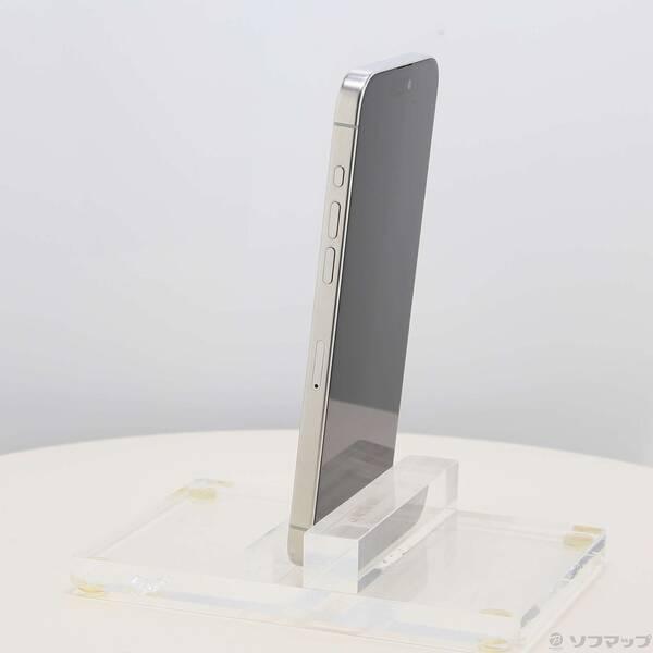 〔中古〕Apple(アップル) iPhone15 Pro Max 256GB ホワイトチタニウム NU6Q3J／A SIMフリー〔377-ud〕 |  | 01