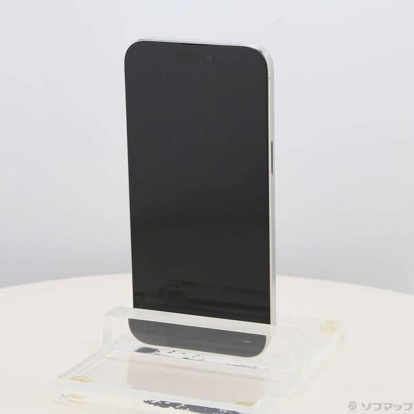 〔中古〕Apple(アップル) iPhone15 Pro Max 256GB ホワイトチタニウム NU6Q3J／A SIMフリー〔377-ud〕 |  | 02