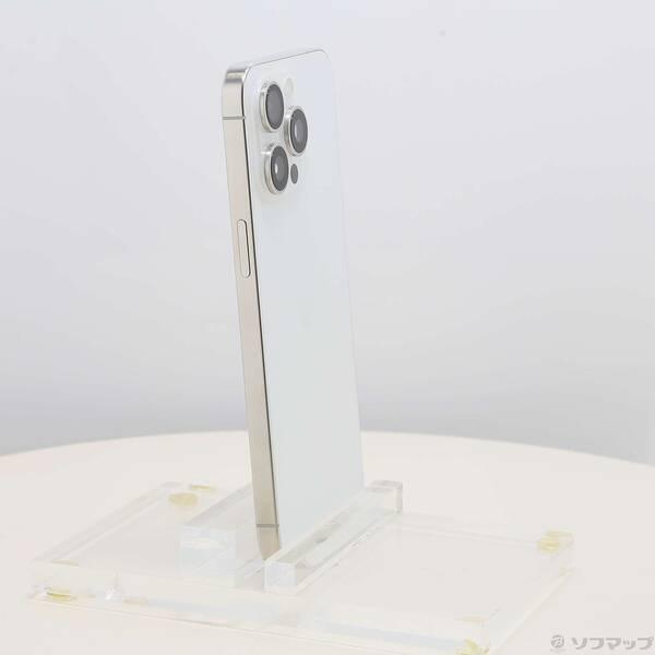 〔中古〕Apple(アップル) iPhone15 Pro Max 256GB ホワイトチタニウム NU6Q3J／A SIMフリー〔377-ud〕 |  | 03
