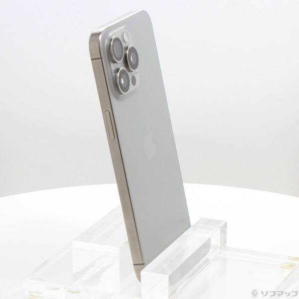 〔中古〕Apple(アップル) iPhone15 Pro Max 1TB ナチュラルチタニウム MU713J／A SIMフリー〔297-ud〕 |  | 03