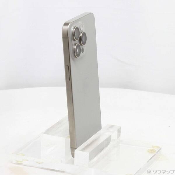 〔中古〕Apple(アップル) iPhone15 Pro Max 256GB ナチュラルチタニウム MU6R3J／A SIMフリー〔262-ud〕 |  | 03