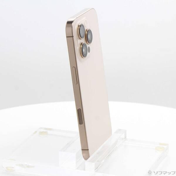 〔中古〕Apple(アップル) iPhone16 Pro 256GB デザートチタニウム MYN23J／A SIMフリー〔295-ud〕 |  | 03