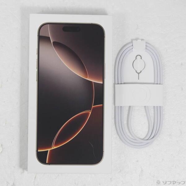 〔中古〕Apple(アップル) iPhone16 Pro Max 1TB デザートチタニウム MYWT3J／A SIMフリー〔297-ud〕 |  | 04