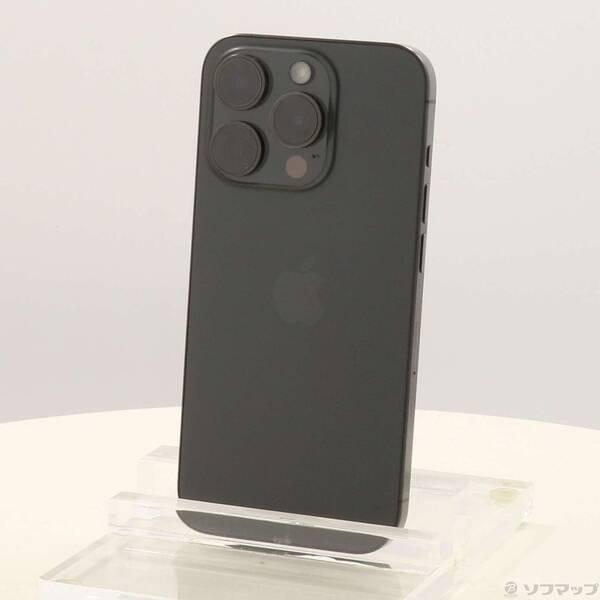 〔中古〕Apple(アップル) iPhone15 Pro 128GB ブラックチタニウム MTU73J／A SIMフリー〔349-ud〕 | 