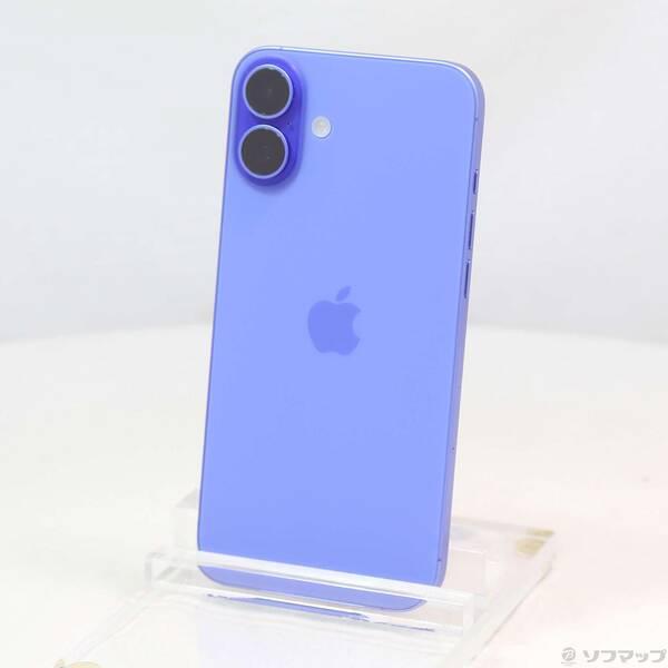 〔中古〕Apple(アップル) iPhone16 Plus 128GB ウルトラマリン MXVE3J／A SIMフリー〔262-ud〕 | 