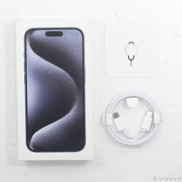 〔中古〕Apple(アップル) iPhone15 Pro 256GB ブルーチタニウム MTUG3J／A SIMフリー〔377-ud〕 |  | 04