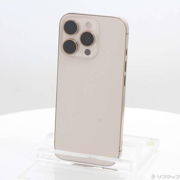 〔中古〕Apple(アップル) iPhone16 Pro 1TB デザートチタニウム MYNA3J／A SIMフリー〔297-ud〕 | 