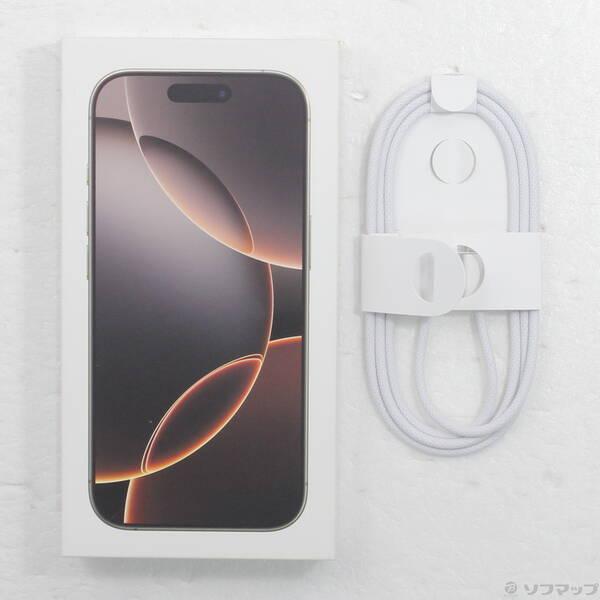 〔中古〕Apple(アップル) iPhone16 Pro 1TB デザートチタニウム MYNA3J／A SIMフリー〔297-ud〕 |  | 04