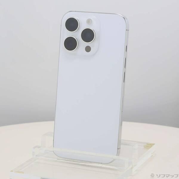 〔中古〕Apple(アップル) iPhone16 Pro 256GB ホワイトチタニウム MYN13J／A SIMフリー〔344-ud〕 | 