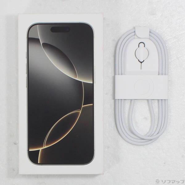 〔中古〕Apple(アップル) iPhone16 Pro 128GB ナチュラルチタニウム MYMY3J／A SIMフリー〔344-ud〕 |  | 04