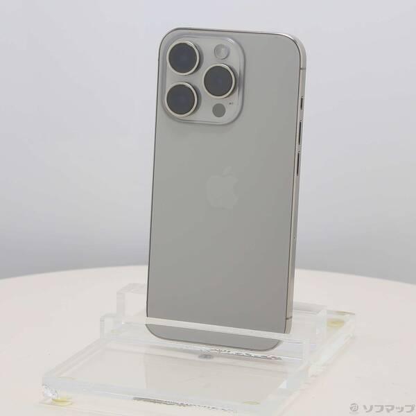 〔中古〕Apple(アップル) iPhone15 Pro 256GB ナチュラルチタニウム MTUF3J／A SIMフリー〔262-ud〕 | 