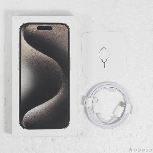 〔中古〕Apple(アップル) iPhone15 Pro 256GB ナチュラルチタニウム MTUF3J／A SIMフリー〔262-ud〕 |  | 04