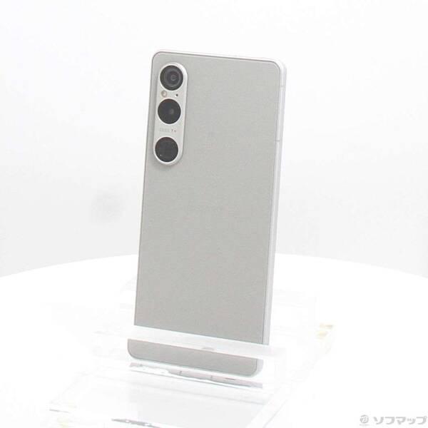 〔中古〕SONY(ソニー) Xperia 1 VI 256GB プラチナシルバー A401SO Softbank SIMフリー〔198-ud〕 | 