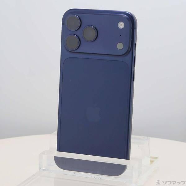 〔中古〕Apple(アップル) iPhone17 Pro Max 1TB ディープブルー MFYH4J／A SIMフリー〔349-ud〕 | 