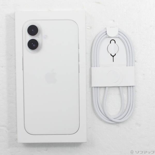 〔中古〕Apple(アップル) iPhone16 128GB ホワイト MYDR3J／A SIMフリー〔295-ud〕 |  | 04