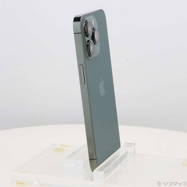〔中古〕Apple(アップル) iPhone13 Pro 128GB アルパイングリーン MNDX3J／A SIMフリー〔377-ud〕 |  | 03
