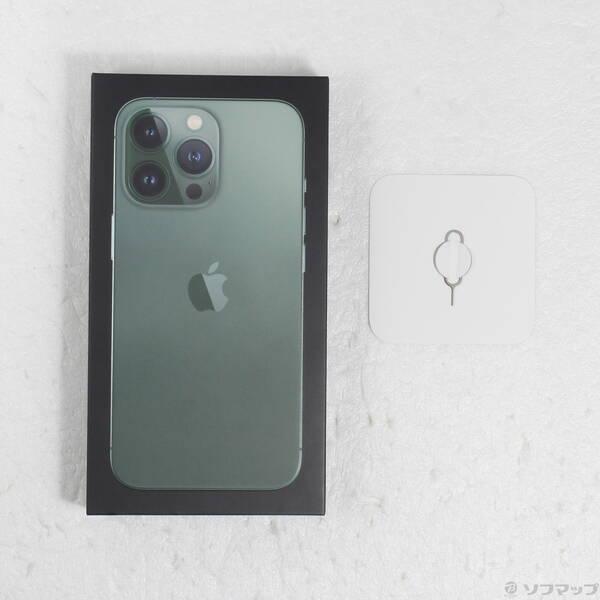〔中古〕Apple(アップル) iPhone13 Pro 128GB アルパイングリーン MNDX3J／A SIMフリー〔377-ud〕 |  | 04