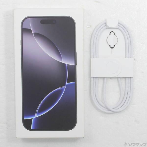 〔中古〕Apple(アップル) iPhone16 Pro 256GB ブラックチタニウム MYN03J／A SIMフリー〔305-ud〕 |  | 04