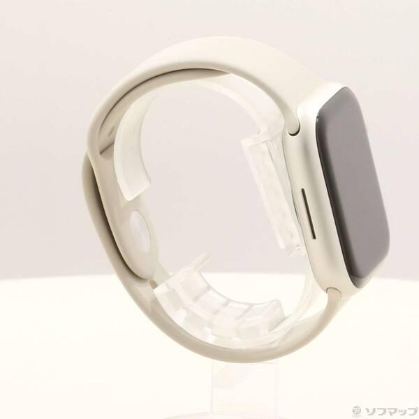 〔中古〕Apple(アップル) Apple Watch Series 9 GPS 45mm スターライトアルミニウムケース スターライトスポーツバンド〔258-ud〕 |  | 03