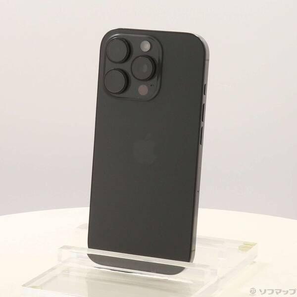 〔中古〕Apple(アップル) iPhone16 Pro 256GB ブラックチタニウム NYN03J／A SIMフリー〔196-ud〕 | 