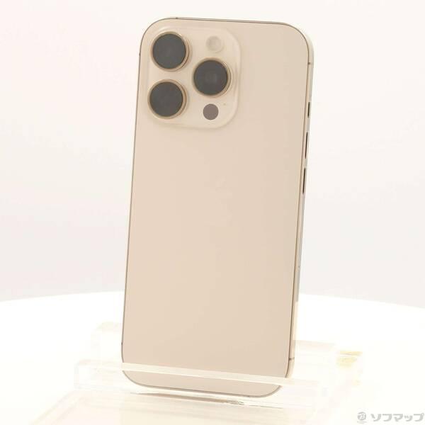 〔中古〕Apple(アップル) iPhone16 Pro 256GB デザートチタニウム MYN23J／A SIMフリー〔377-ud〕 | 