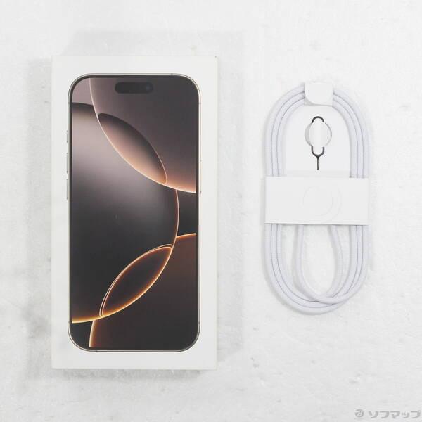 〔中古〕Apple(アップル) iPhone16 Pro 256GB デザートチタニウム MYN23J／A SIMフリー〔377-ud〕 |  | 04