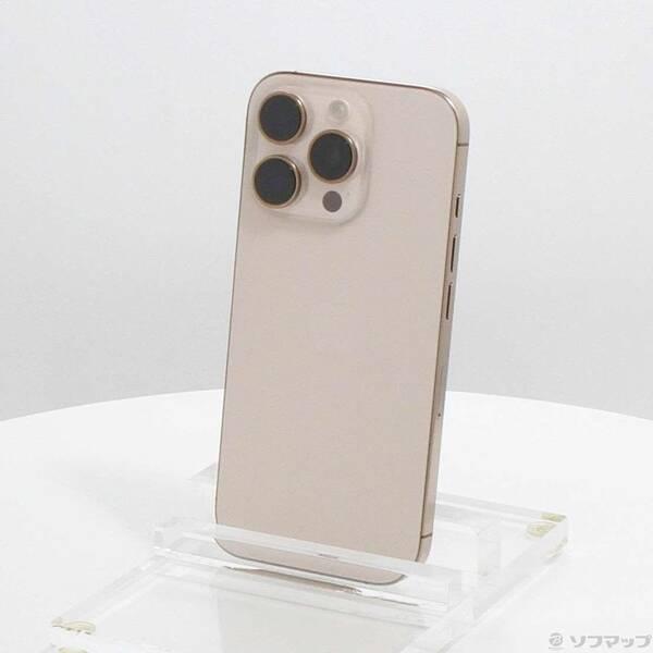 〔中古〕Apple(アップル) iPhone16 Pro 512GB デザートチタニウム MYN63J／A SIMフリー〔352-ud〕 | 