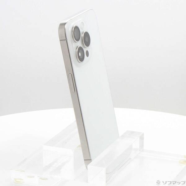 〔中古〕Apple(アップル) iPhone15 Pro 128GB ホワイトチタニウム MTU83J／A SIMフリー〔276-ud〕 |  | 03