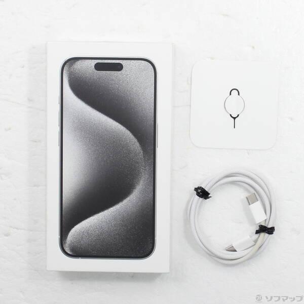 〔中古〕Apple(アップル) iPhone15 Pro 128GB ホワイトチタニウム MTU83J／A SIMフリー〔276-ud〕 |  | 04