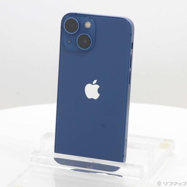 〔中古〕Apple(アップル) iPhone13 mini 128GB ブルー MLJH3J／A SIMフリー〔348-ud〕 | 