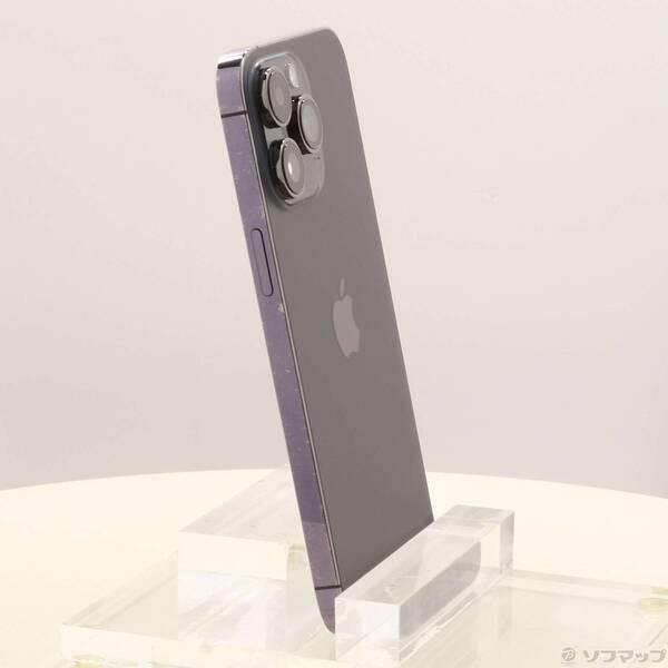 〔中古〕Apple(アップル) iPhone14 Pro Max 128GB ディープパープル MQ993J／A SIMフリー〔348-ud〕 |  | 03