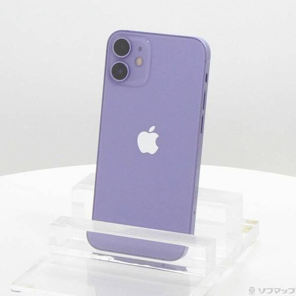 〔中古〕Apple(アップル) iPhone12 mini 256GB パープル MJQE3J／A SIMフリー〔269-ud〕 | 